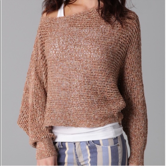 Free People Sunday Smile Horizontal Rib Pullover - Picture 2 of 8